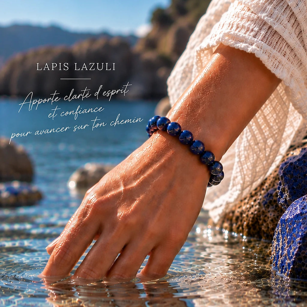 Bracelet en Lapis-Lazuli Maison Ludi