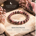Bracelet en Rhodonite Maison Ludi