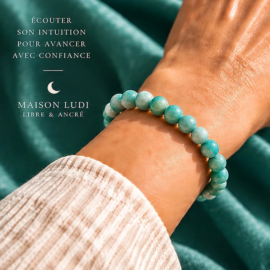 Bracelet en Amazonite Maison Ludi