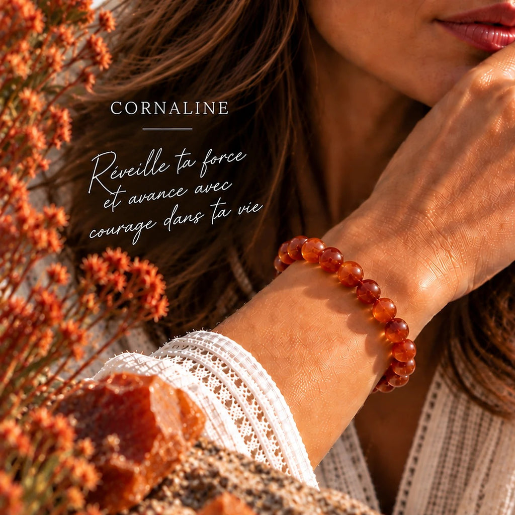 Bracelet en Cornaline Maison Ludi