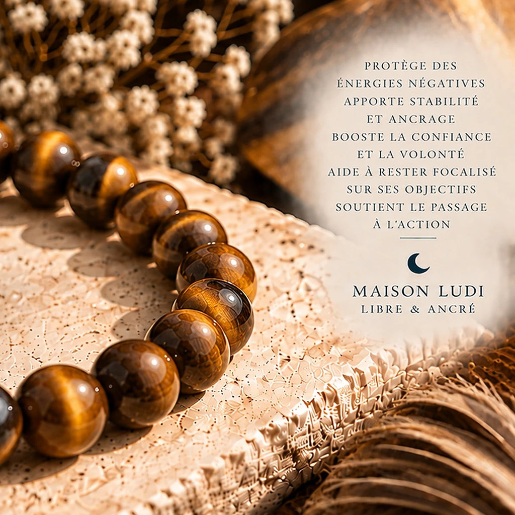 Bracelet en Œil de Taureau Maison Ludi