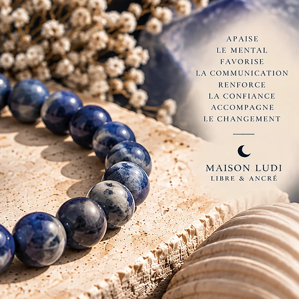 Bracelet en Sodalite Maison Ludi