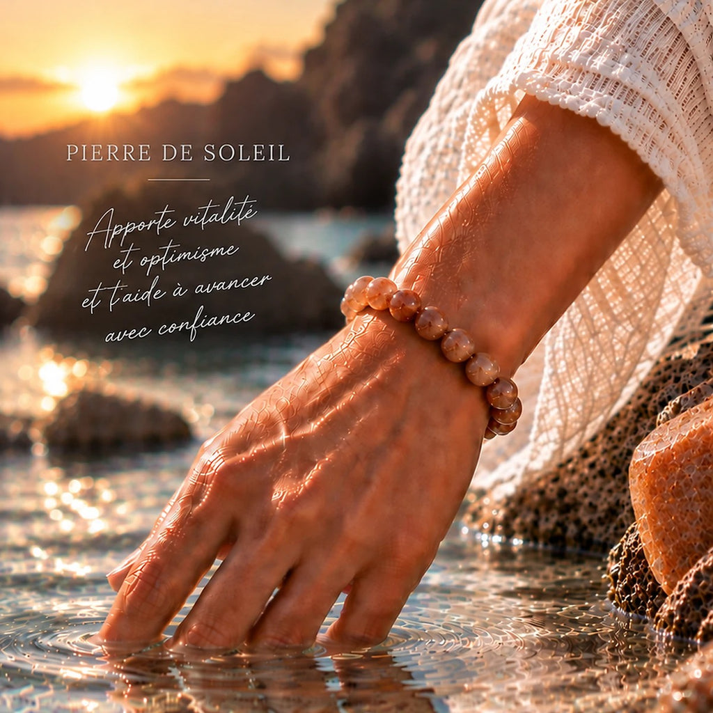 Bracelet en Pierre de Soleil Maison Ludi