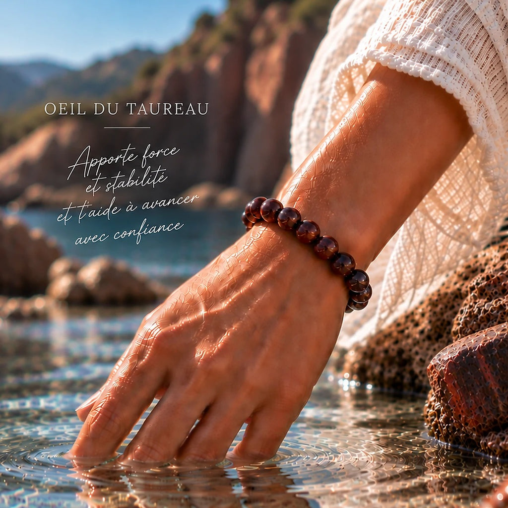 Bracelet en Œil de Taureau Maison Ludi