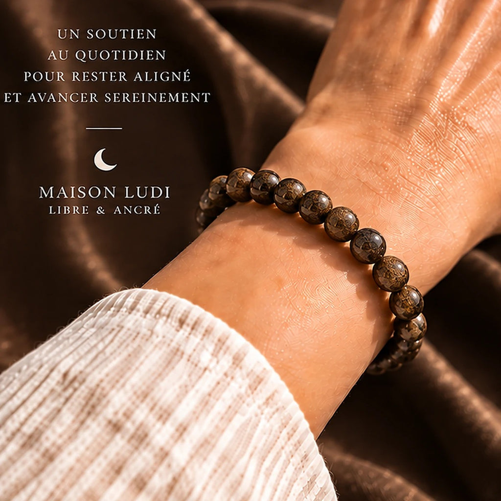 Bracelet en Bronzite Maison Ludi