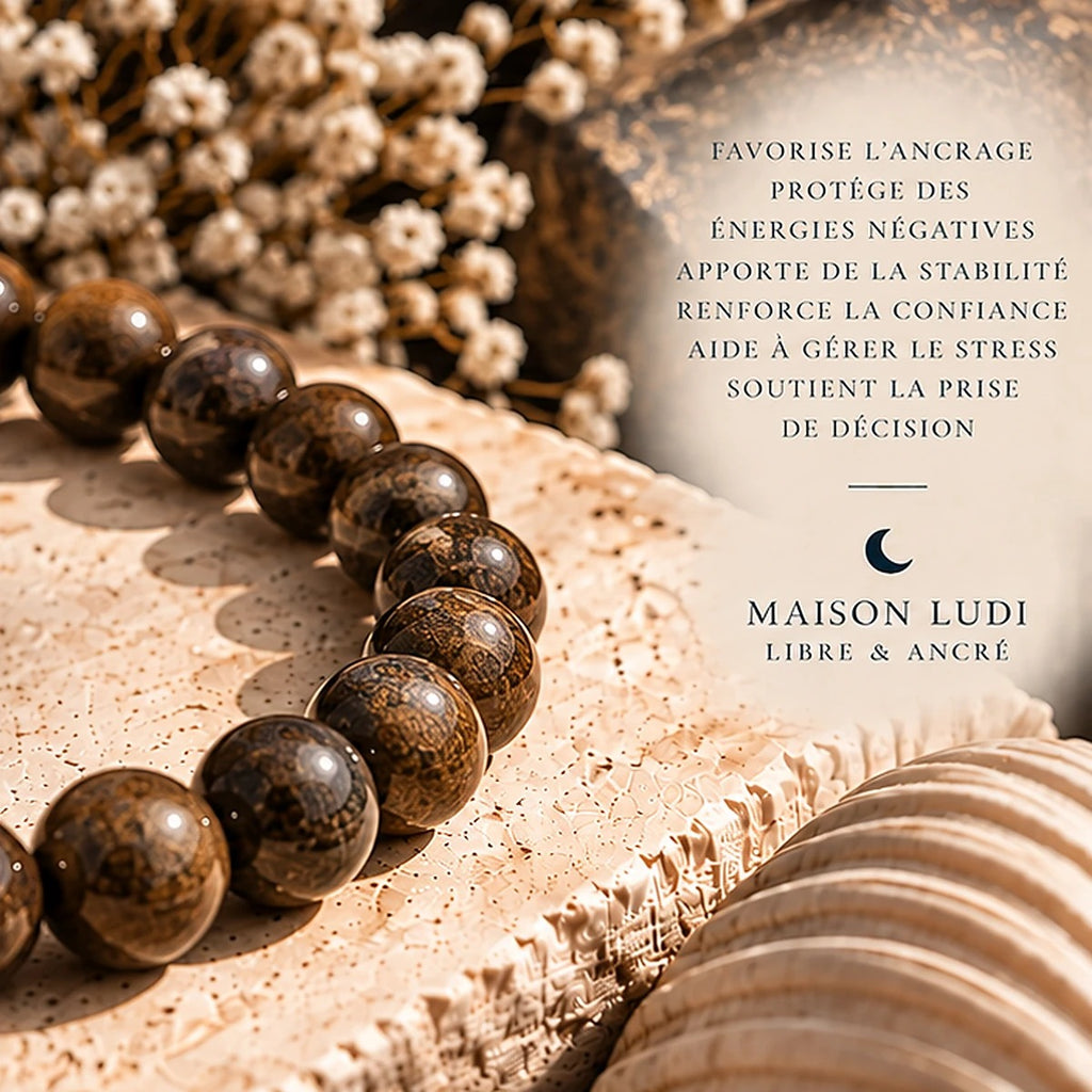Bracelet en Bronzite Maison Ludi