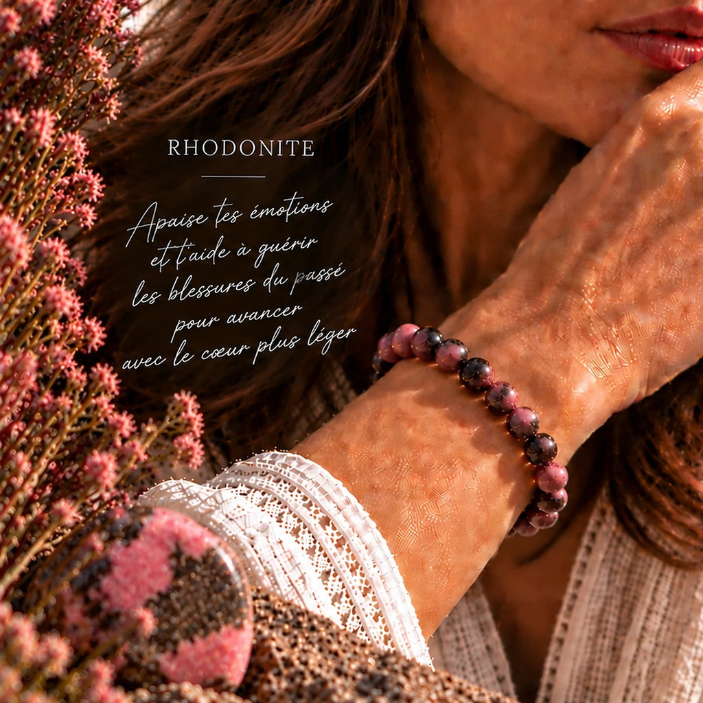 Bracelet en Rhodonite Maison Ludi