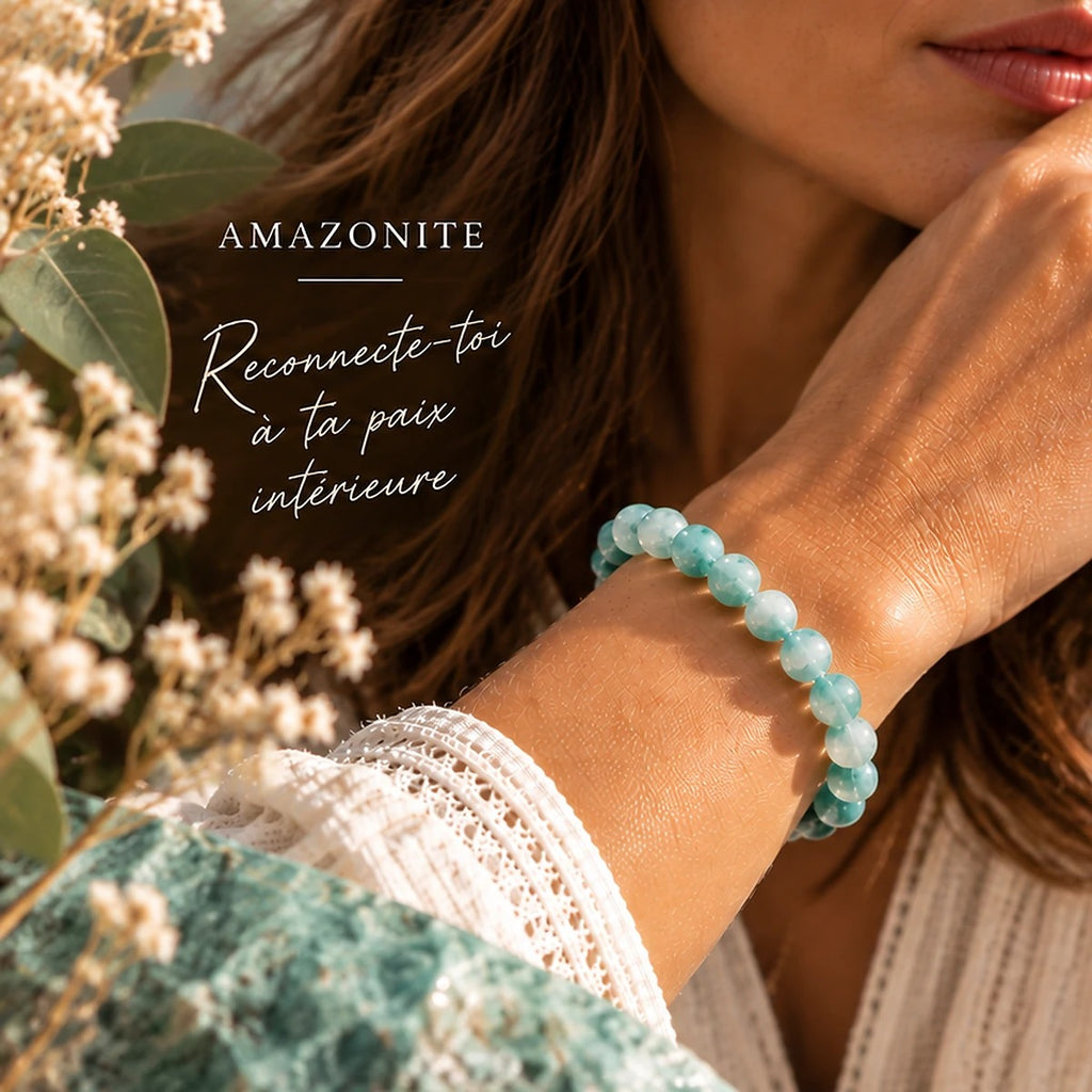 Bracelet en Amazonite Maison Ludi