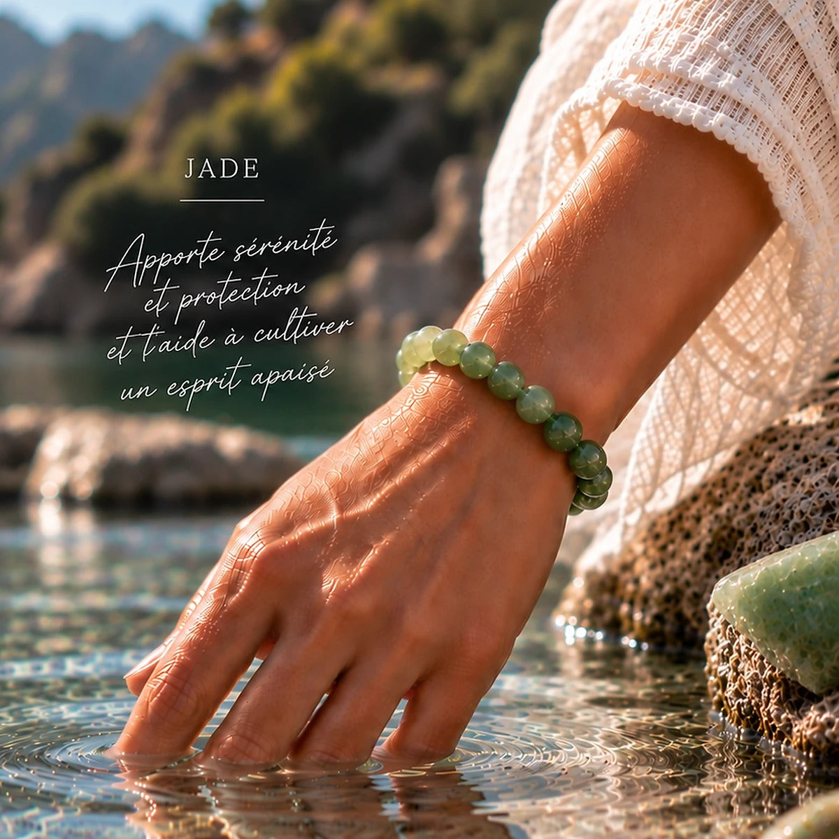 Bracelet en Jade Maison Ludi