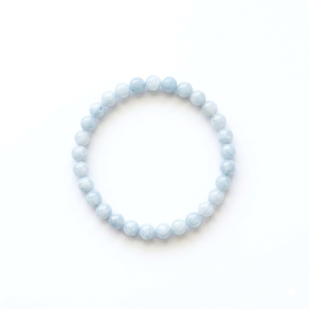 Bracelet en Aigue-Marine-2