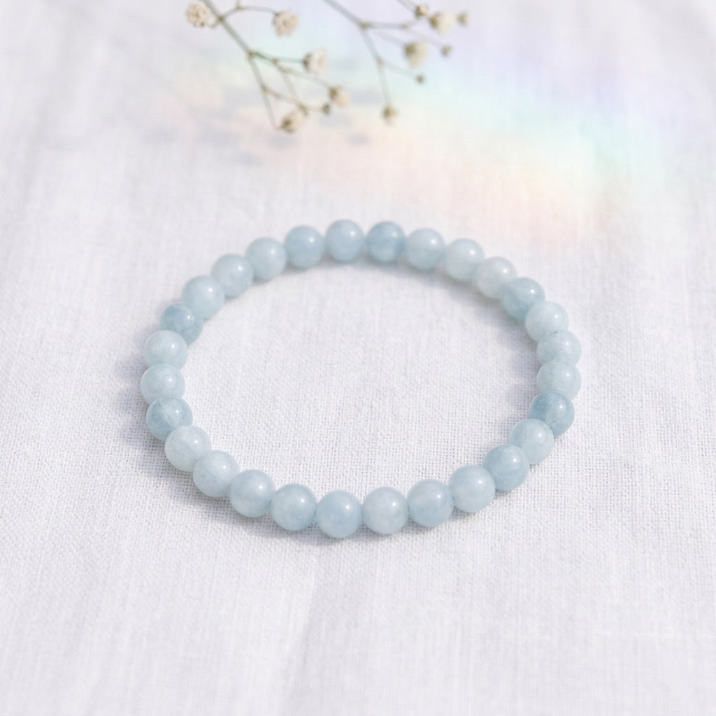 Bracelet en Aigue-Marine-0