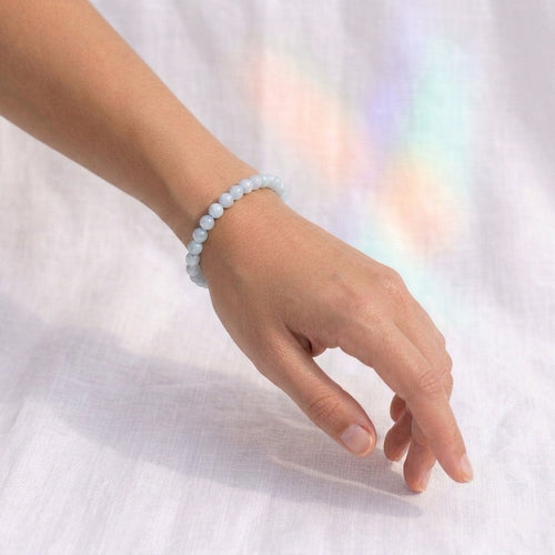 Bracelet en Aigue-Marine-1