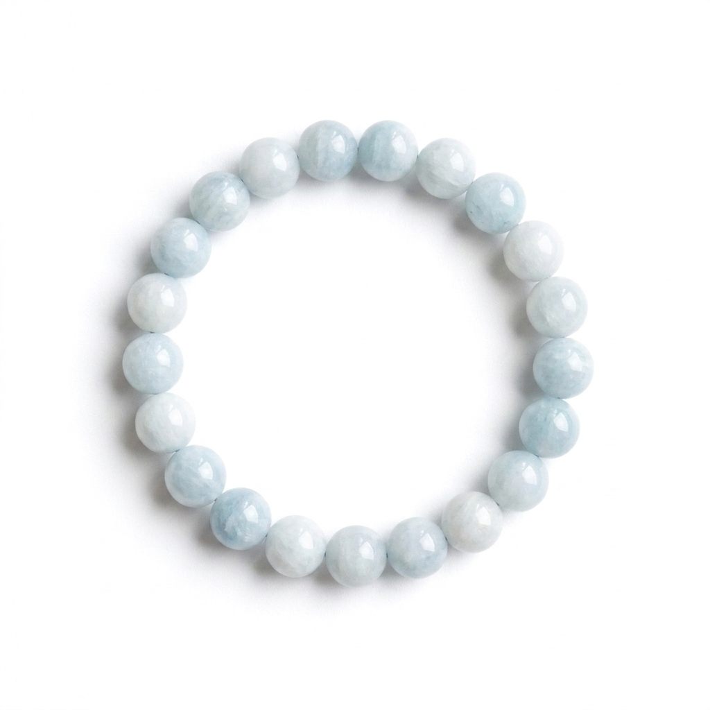 Bracelet en Aigue-Marine-4