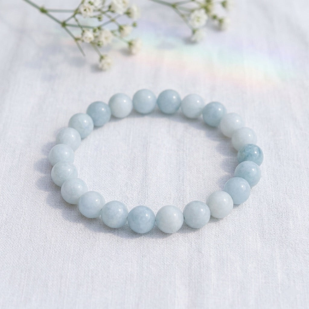 Bracelet en Aigue-Marine-3