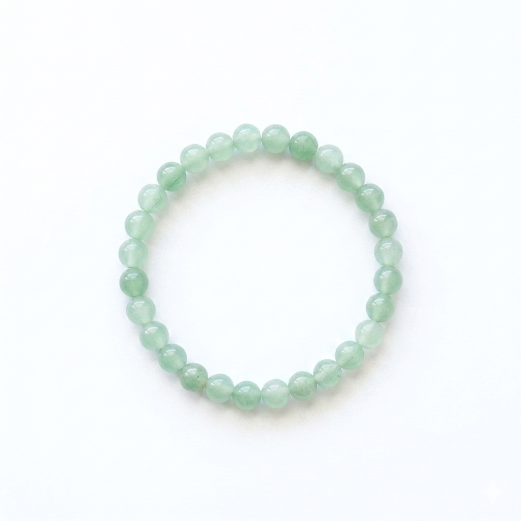 Bracelet en Aventurine verte-2