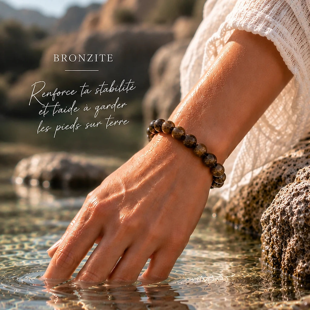 Bracelet en Bronzite Maison Ludi