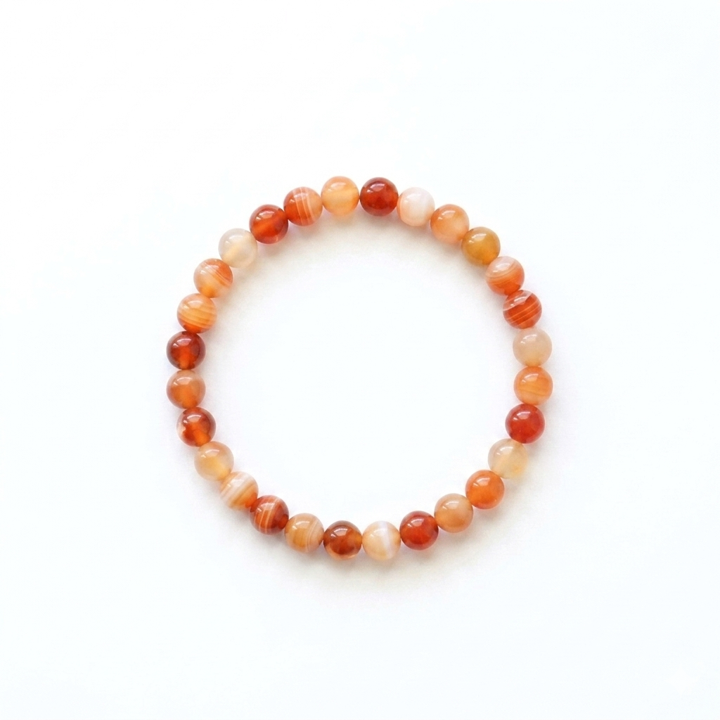 Bracelet en Cornaline-2