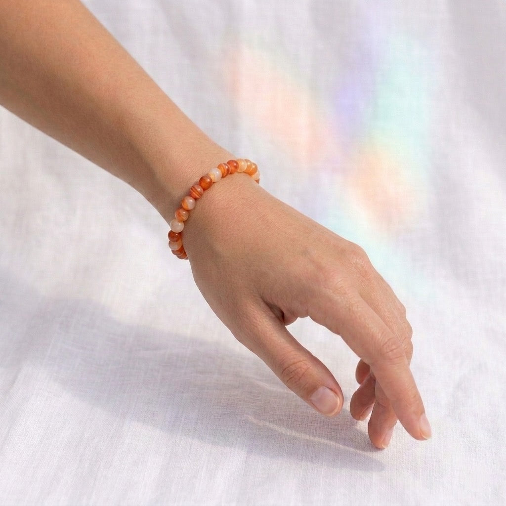 Bracelet en Cornaline-1