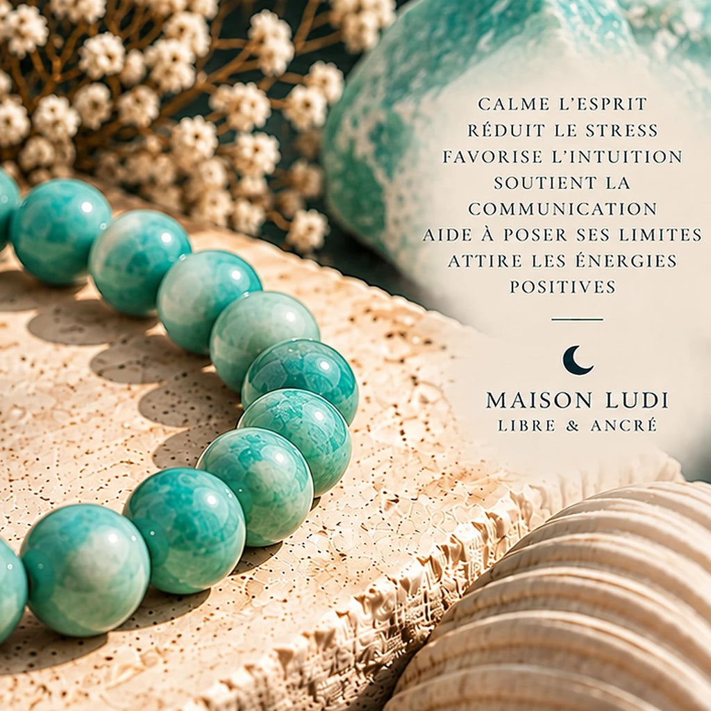 Bracelet en Amazonite Maison Ludi