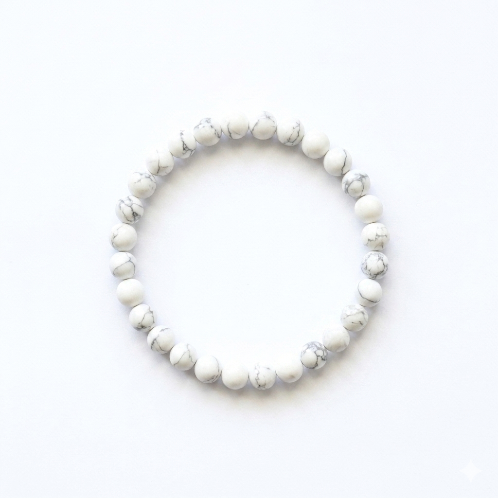 Bracelet en Howlite-2