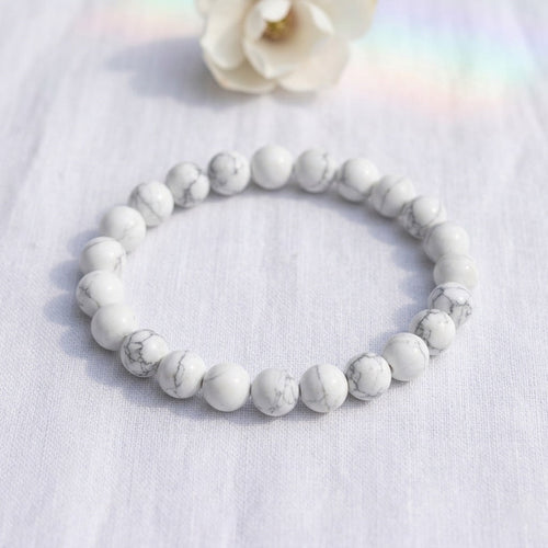 Bracelet en Howlite-1