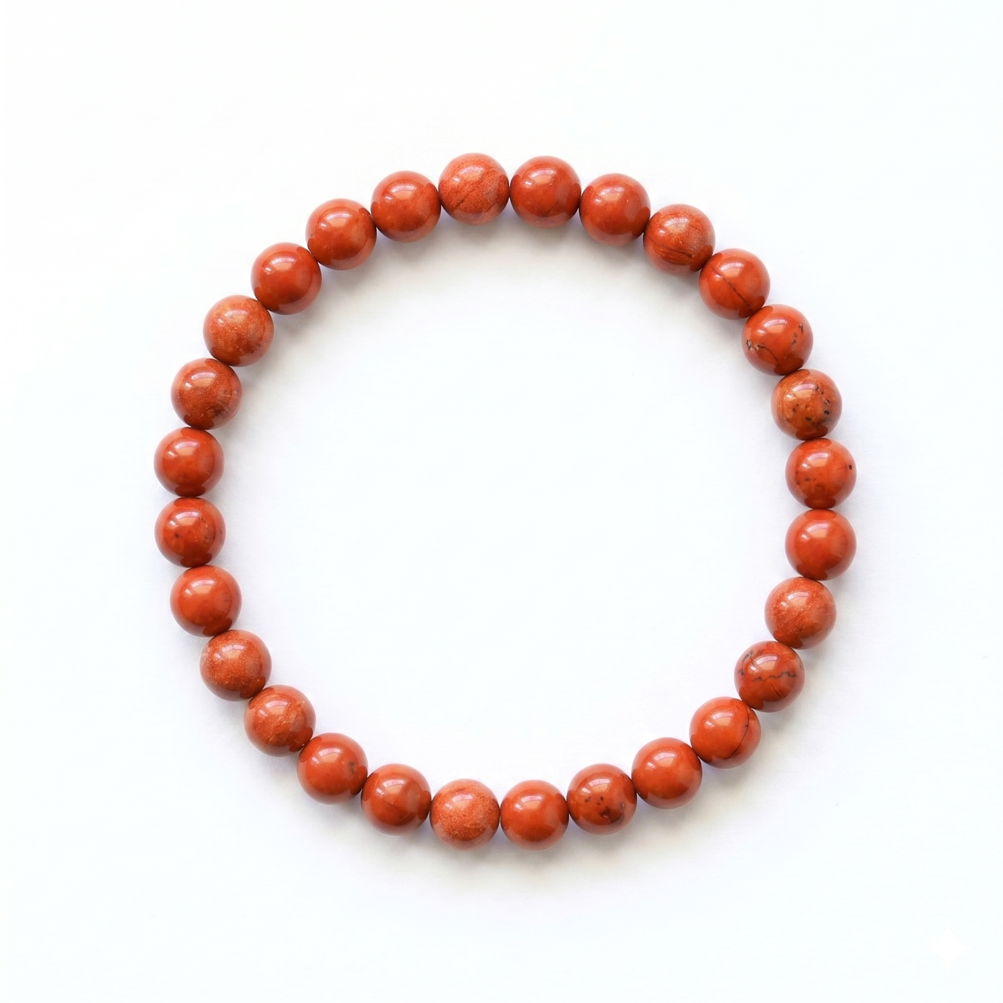 Bracelet en Jaspe rouge-2
