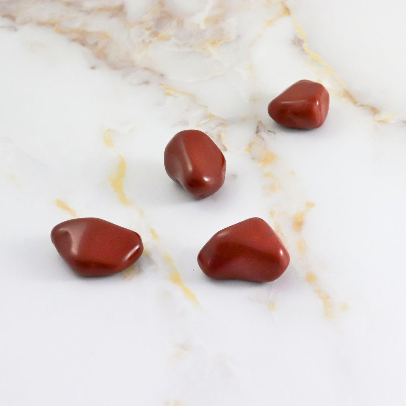 Red Jasper rolled stone-1