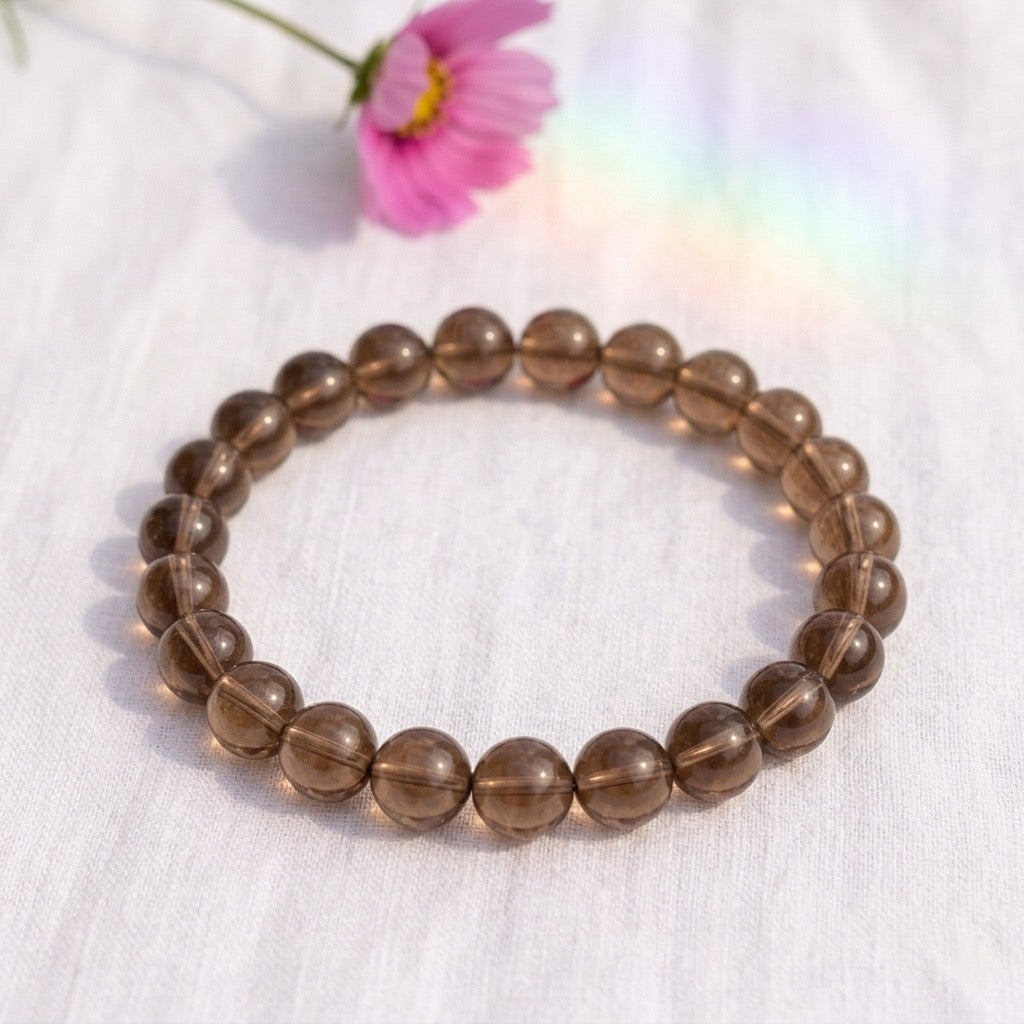 Bracelet en Quartz fumé-3