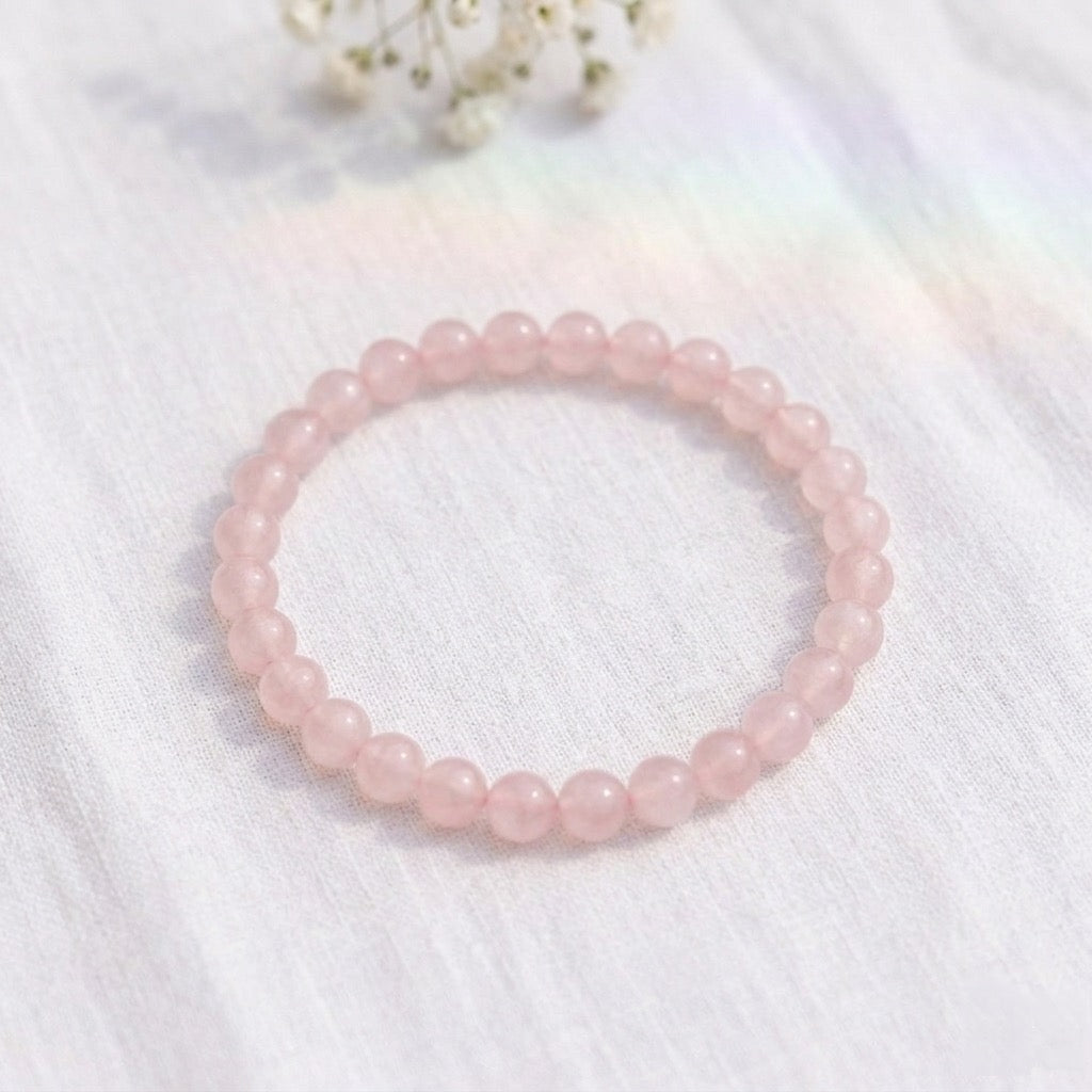 Bracelet en Quartz Rose-0
