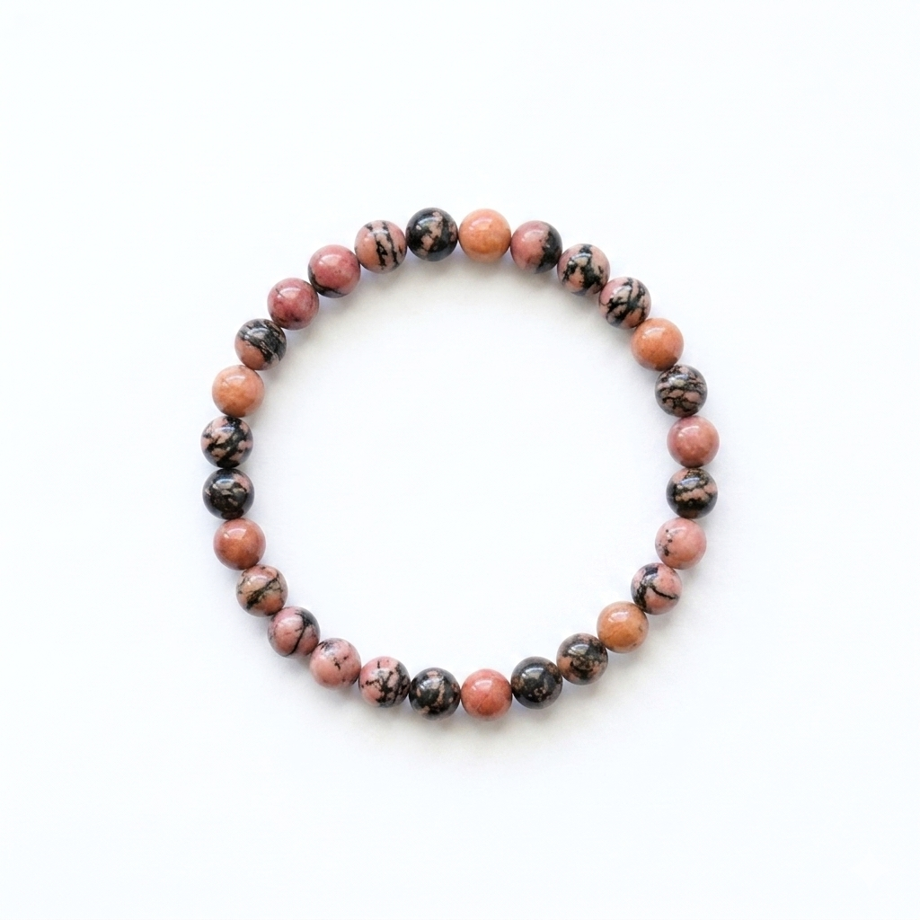 Bracelet en Rhodonite-2