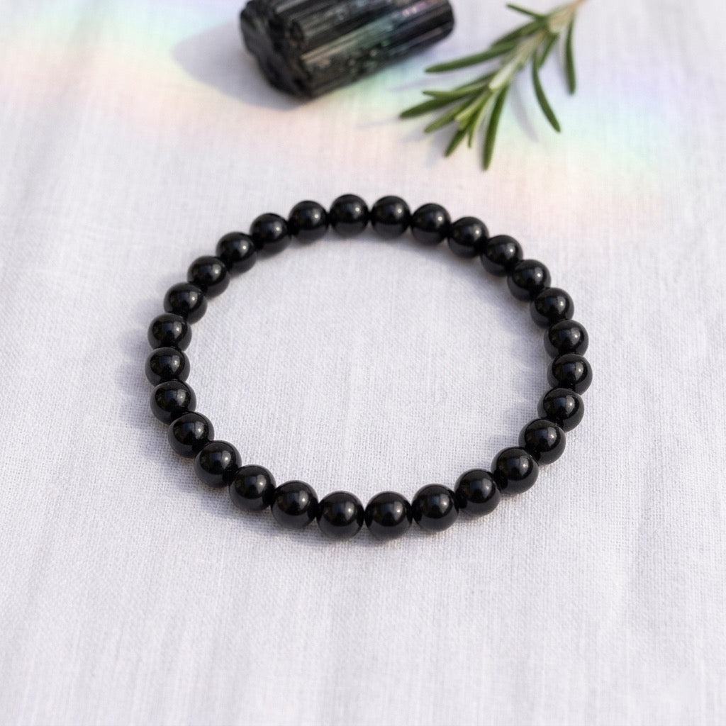 Bracelet en Tourmaline noire-0