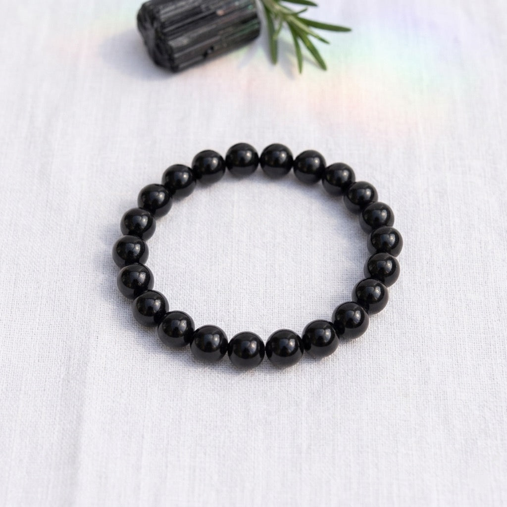Bracelet en Tourmaline noire-3